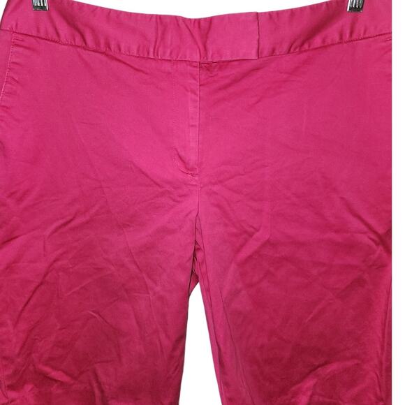 Liz Claiborne Barbie Pink Bermuda Jackie Shorts Plus Size 14 - Picture 2 of 5